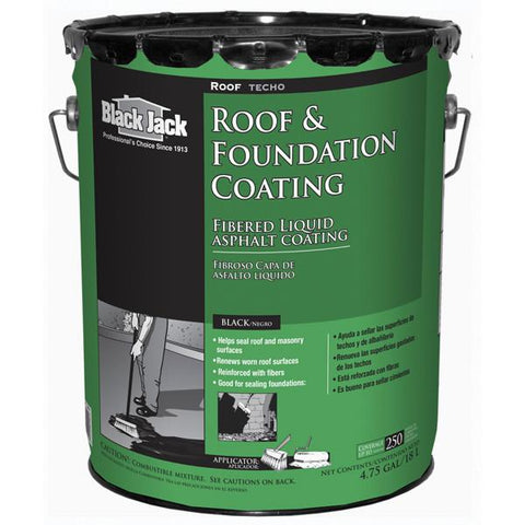 Black Jack® Fibered Roof & Foundation Coating